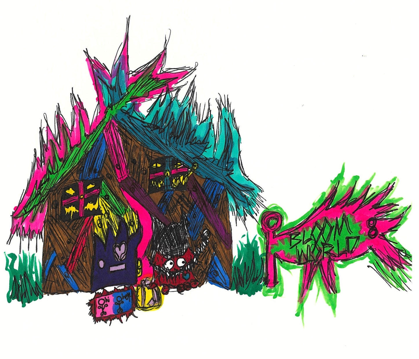 JOURNEY2BLOOMWORLD STiCKER